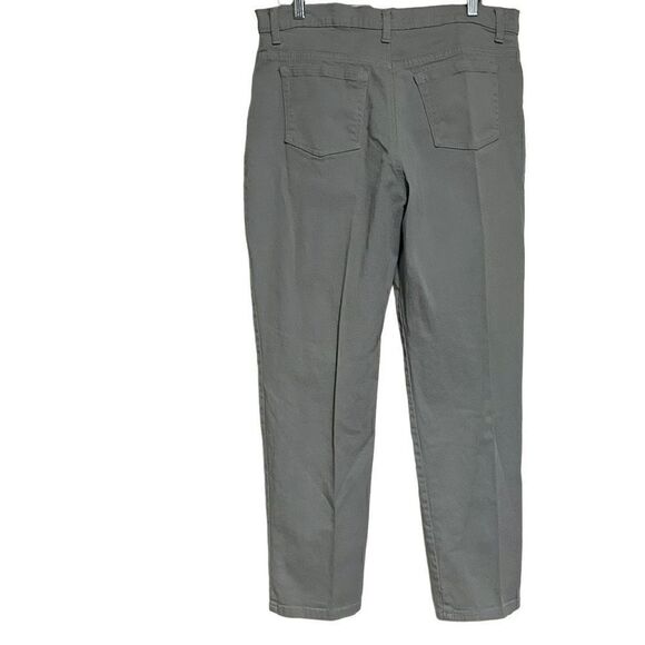 Gloria Vanderbilt Amanda Jeans Women's Sz 14 Grey Tapered Leg Classic Rise Denim - Picture 7 of 8